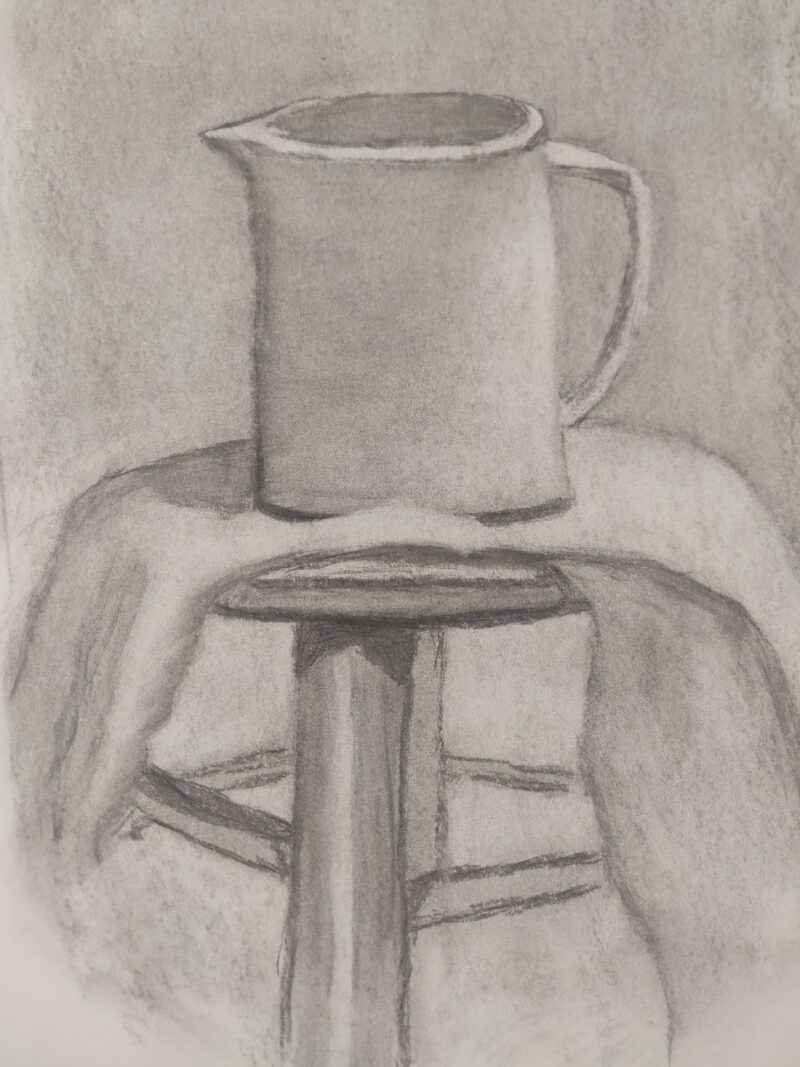 drawing of a kettle