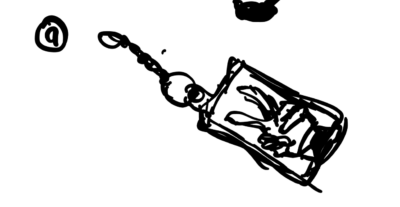 drawing of keychain