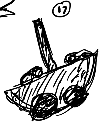 drawing of boat