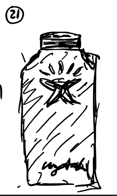 drawing of hydroflask