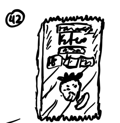 drawing of keto bar