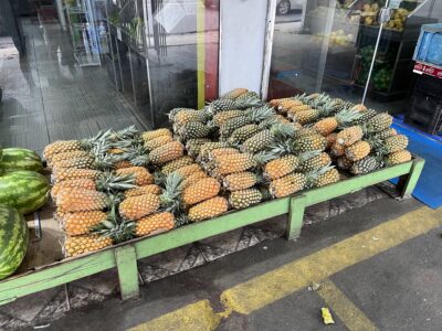 Extra long pineapples