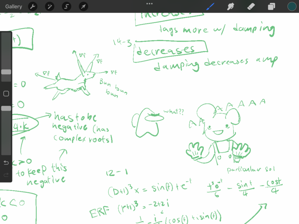 a screenshot of my math scratch doodles