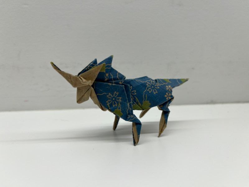 Origami unicorn