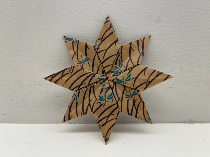 Flower motif B origami