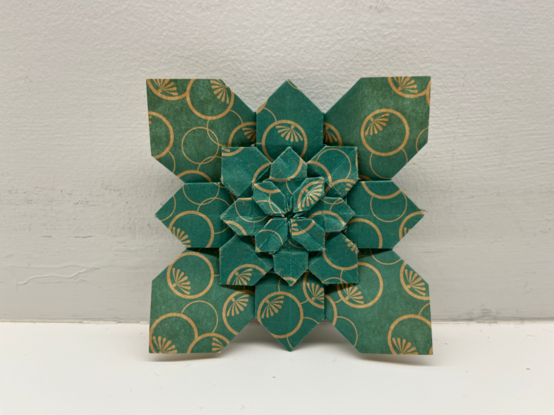 Hydrangea origami