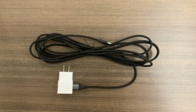 Coiled charging cable