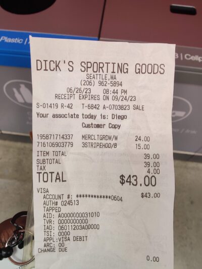 dicks sporting goods repeat