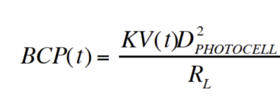 an equation for calculating BCP