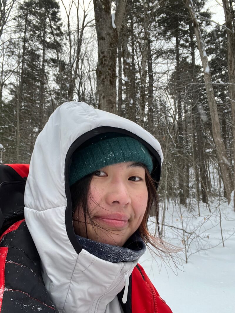 picture of me bundled up