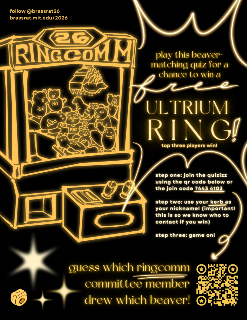 Ringcomm 2026 ring premiere! | MIT Admissions