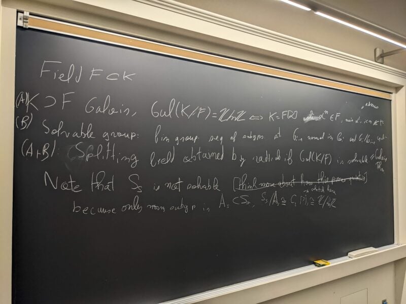 blackboard w algebra