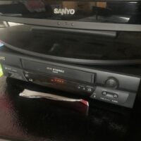 i stole a vhs player!