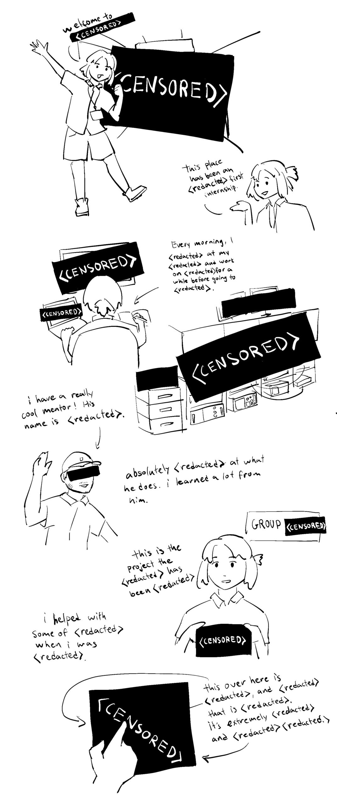 everything is censored