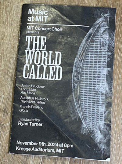 program cover