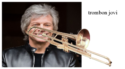 trombon jovi — bon jovi with a trombone