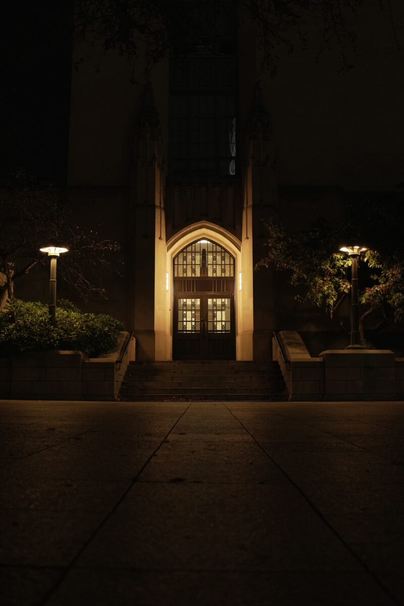 Photo of stone BU building.