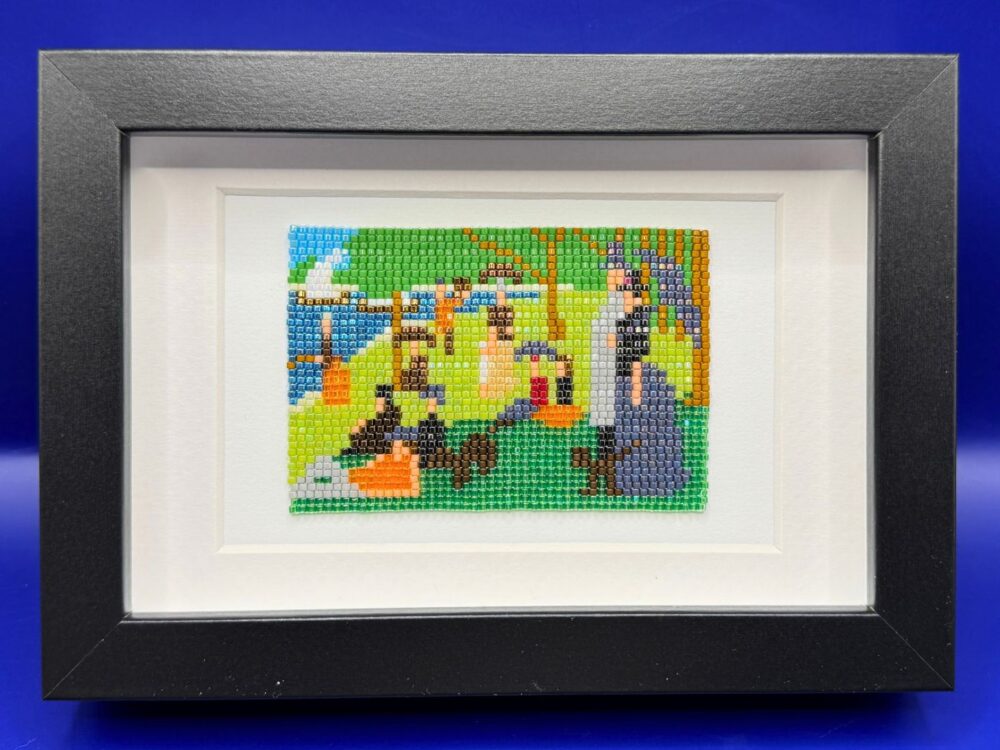 Seurat Beaded Reproduction