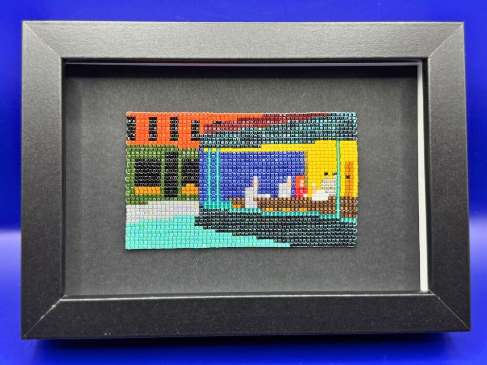 Nighthawks Beaded Reproduction