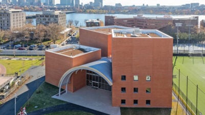 The new Edward and Joyce Linde Music Building