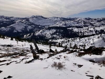 snowy mountains