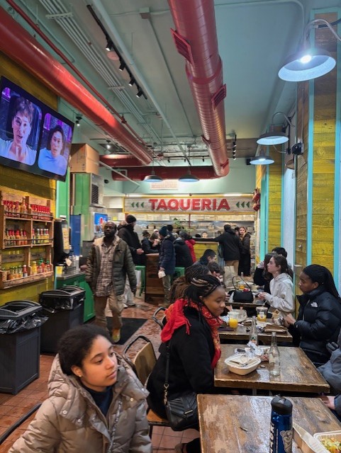 Interior of El Jefe's Taqueria