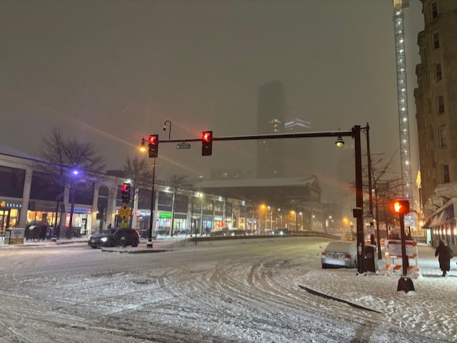 Snowy, Snowy street