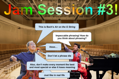 Jam session #3: Air on the G String by Bach