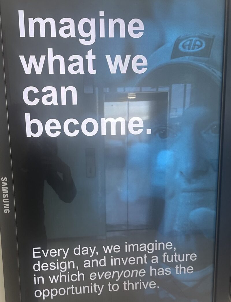 a photo of a poster titled
