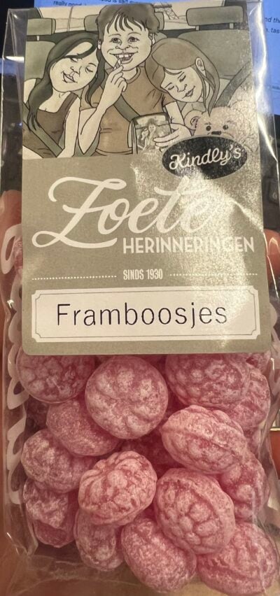 red raspberry candy