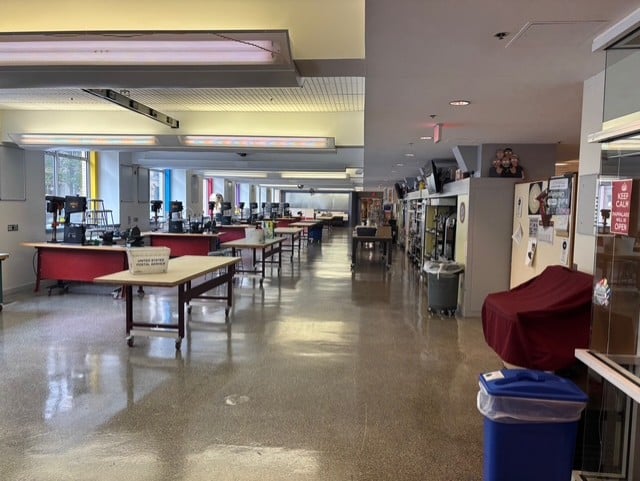 The empty Pappalardo Makerspace