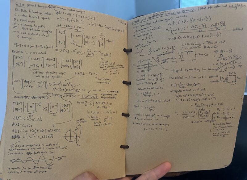Tour of an MIT student's notebook | MIT Admissions
