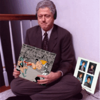 42nd President of the USA, Bill Clinton, listening to the best of Jimmy Jams on…