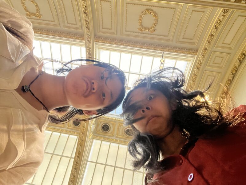 me and aimee hanging out