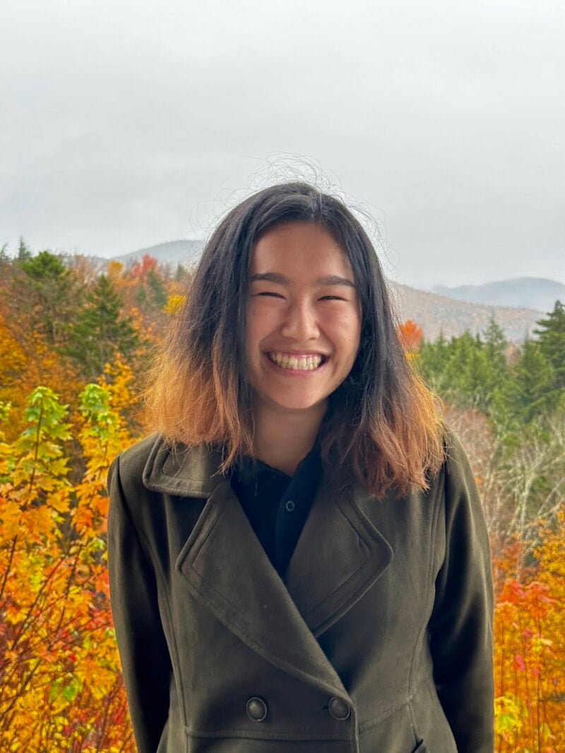 photo of me in the foliage