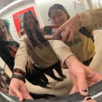 funky mirror picture