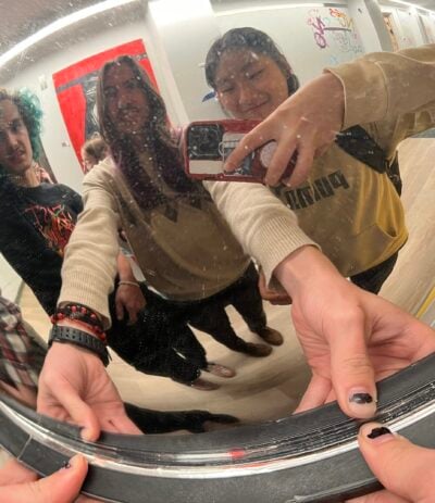 funky mirror picture