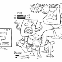getting beaten by psets