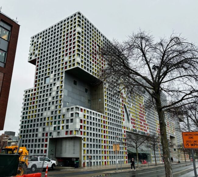 another view of simmons, from the side