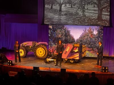 purple team and tractor