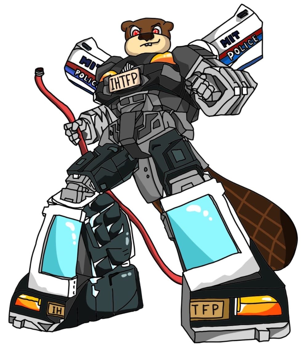 Tim as optimus prime