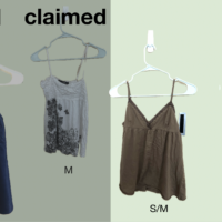 dormspam sale slide with clothes