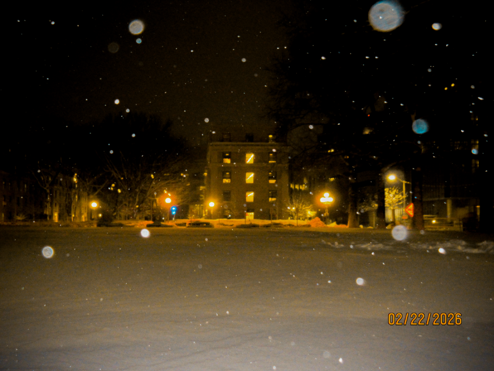 building in the dark