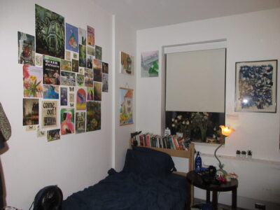 a dorm room