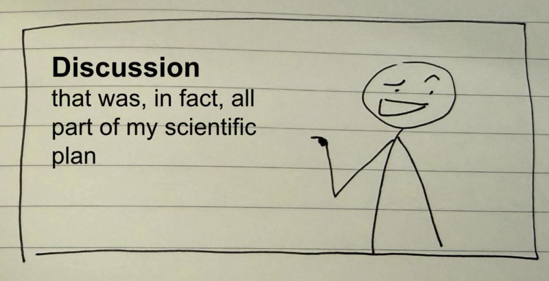 Discussion: that was, in fact, all part of my scientific plan