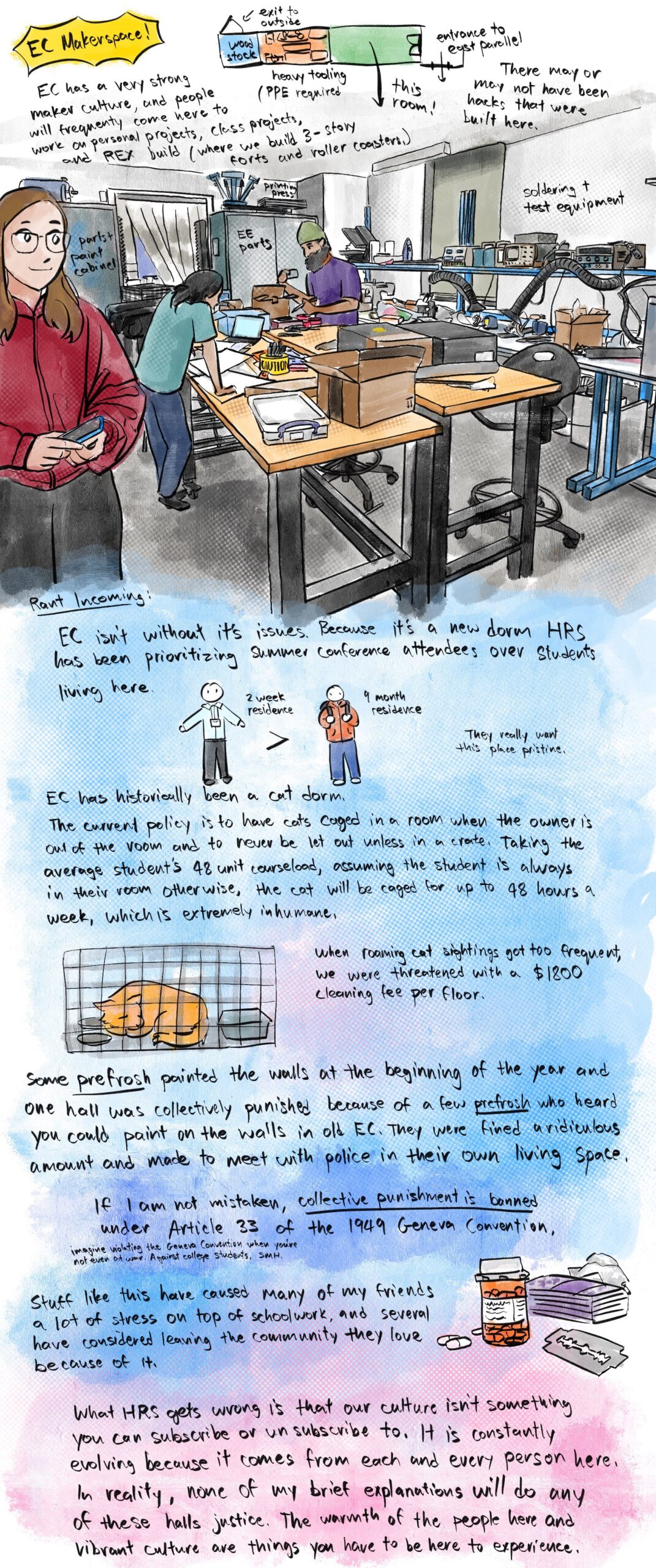 ec makerspace. rant about HRS