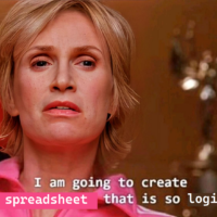 i am going to create a spreadsheet that is so logistical