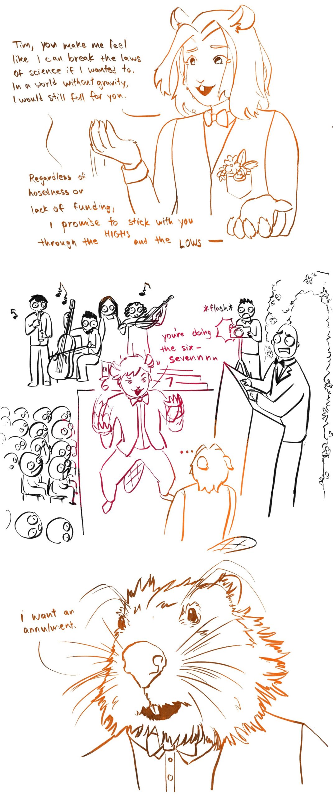 bernoulli says the vows and tim does the 67