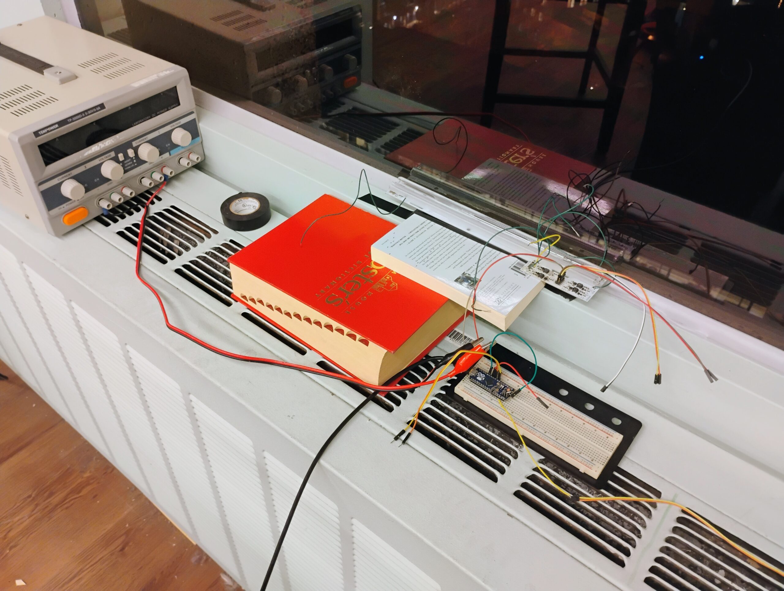 first LED test