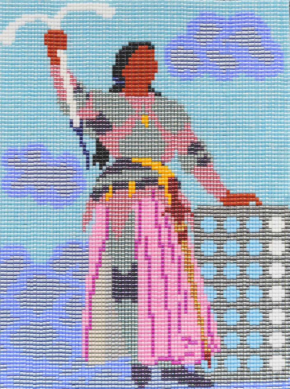 protected beaded art